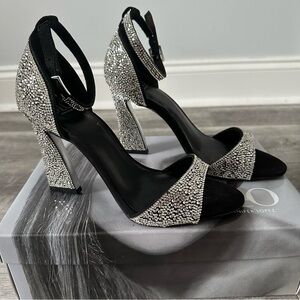 Bedazzled JLO Jennifer Lopez Irma Sandal Women’s Size 7.5